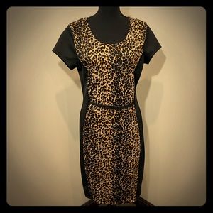 Leopard Dress, Size XL
